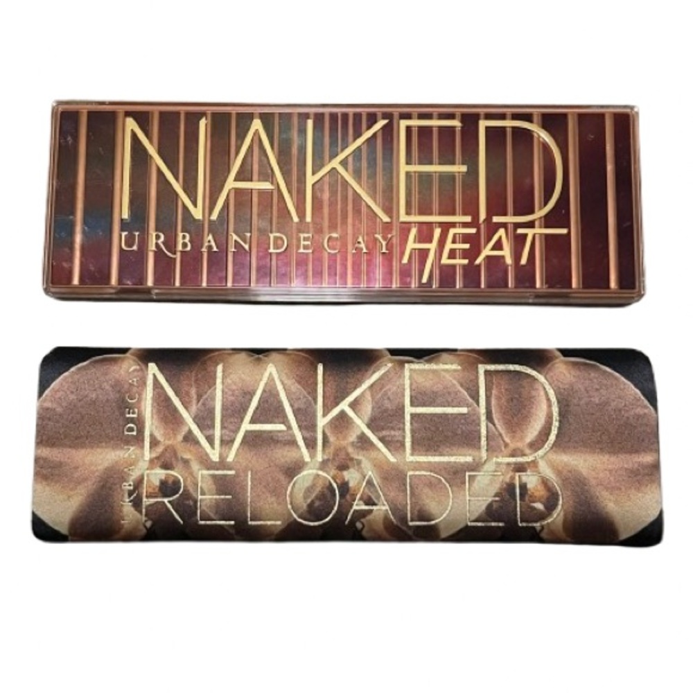 Urban Decay Naked Heat & Naked Reloaded Eyeshadow Palettes New No Box